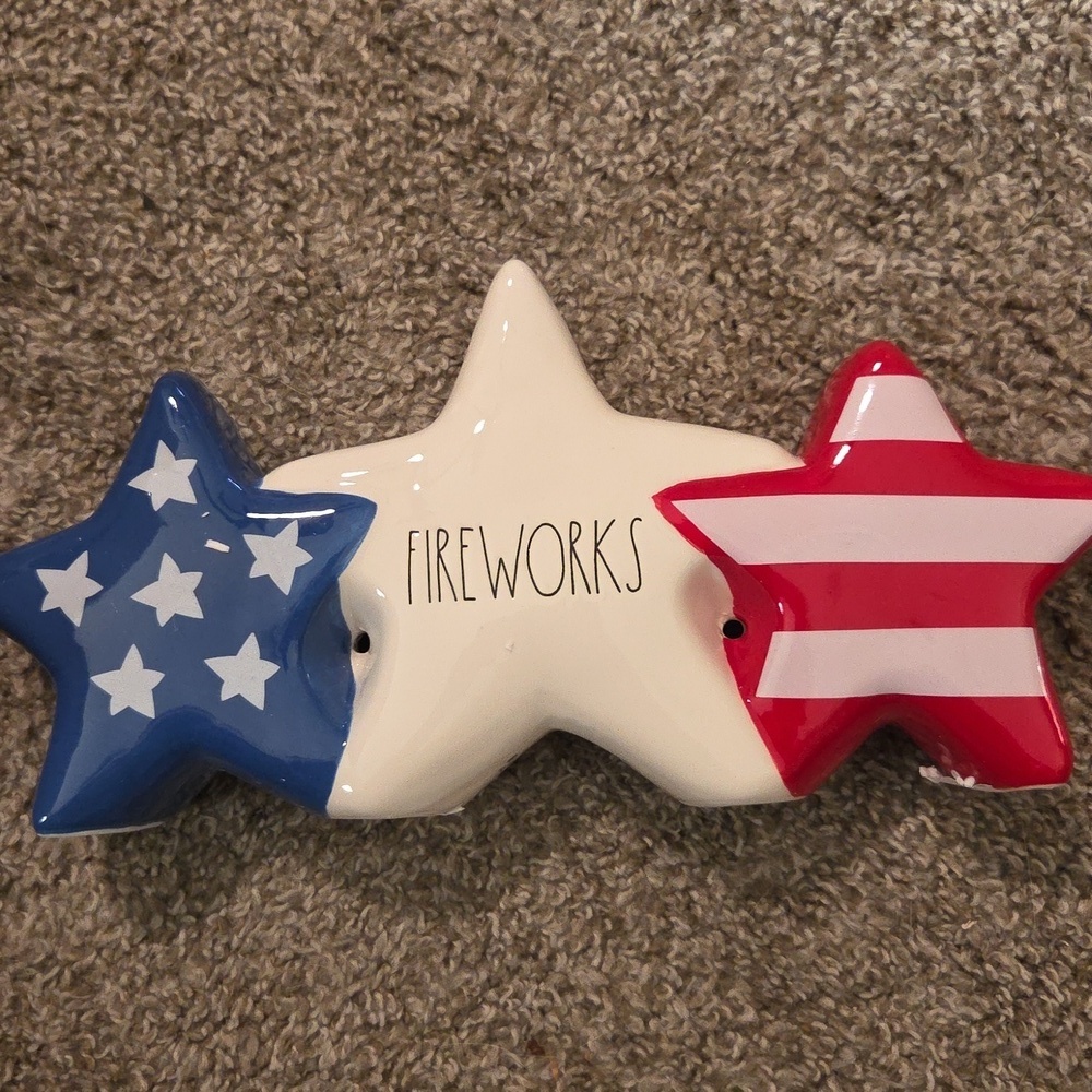Rae Dunn  Fireworks Desk Decor